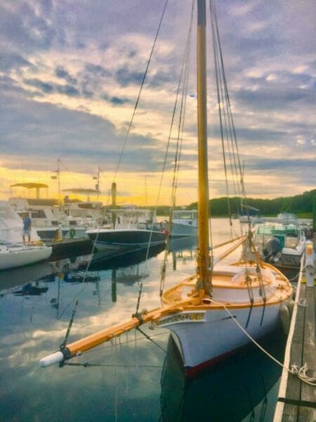 Echo bowsprit rigging