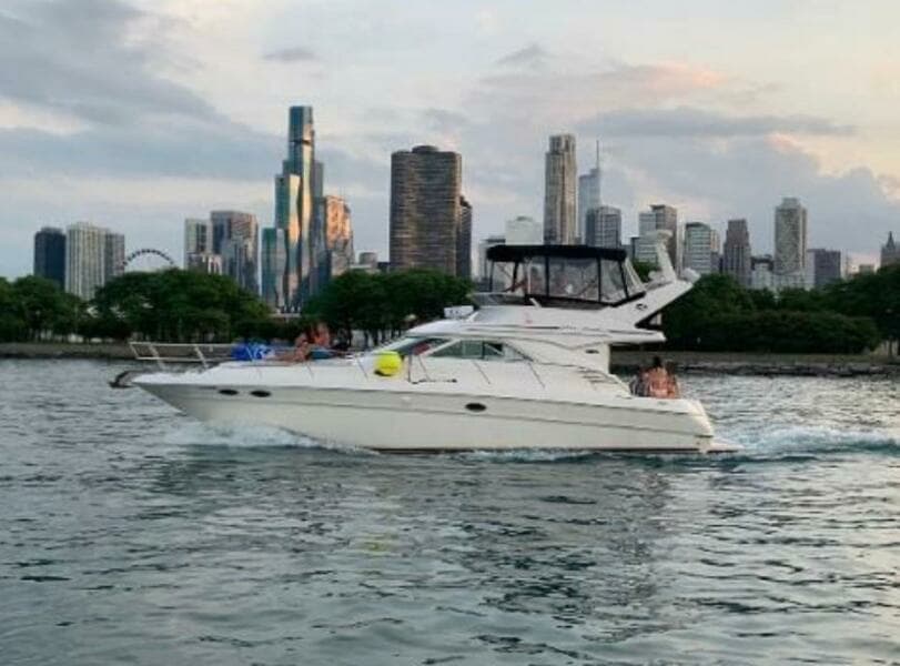 2001 Sea Ray 400 Sedan Bridge