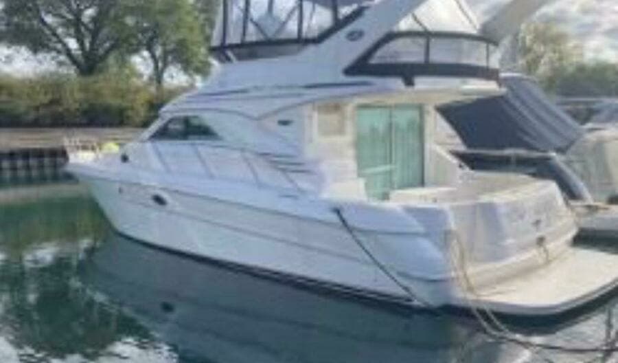 2001 Sea Ray 400 Sedan Bridge