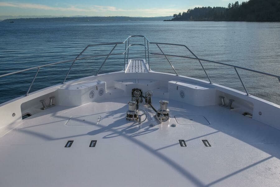 2019 115 Nordlund Expedition Yachtfisher 'Cazador' - Bow