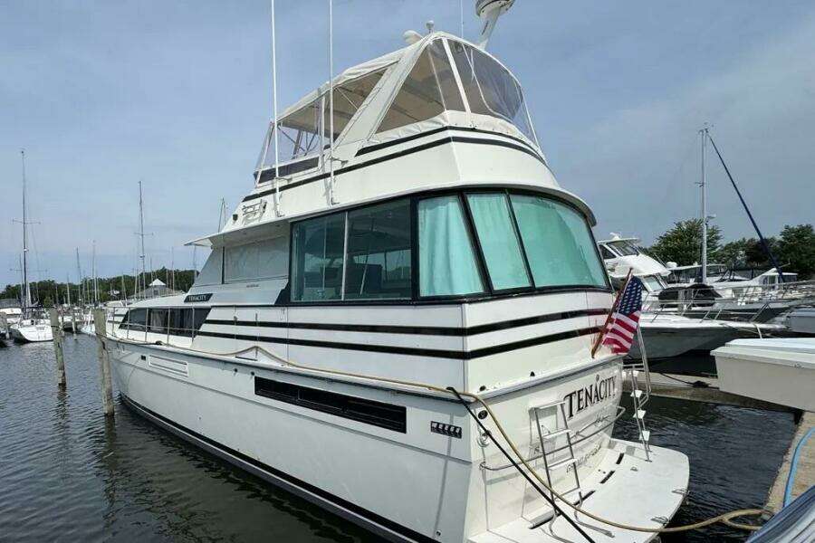 1986 Bertram 58 Flybridge Motor Yacht