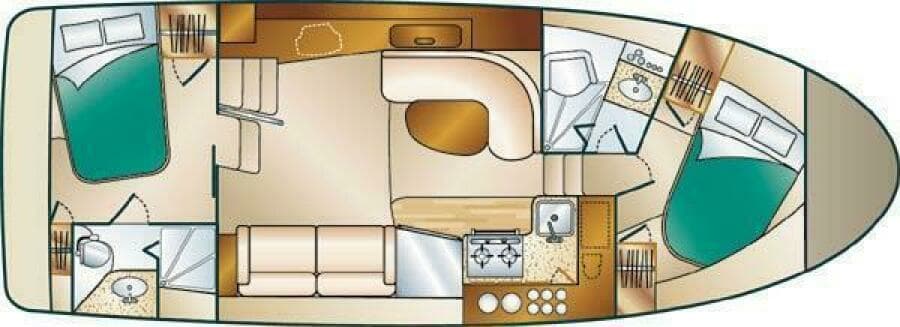 2001 Silverton 352 Motor Yacht