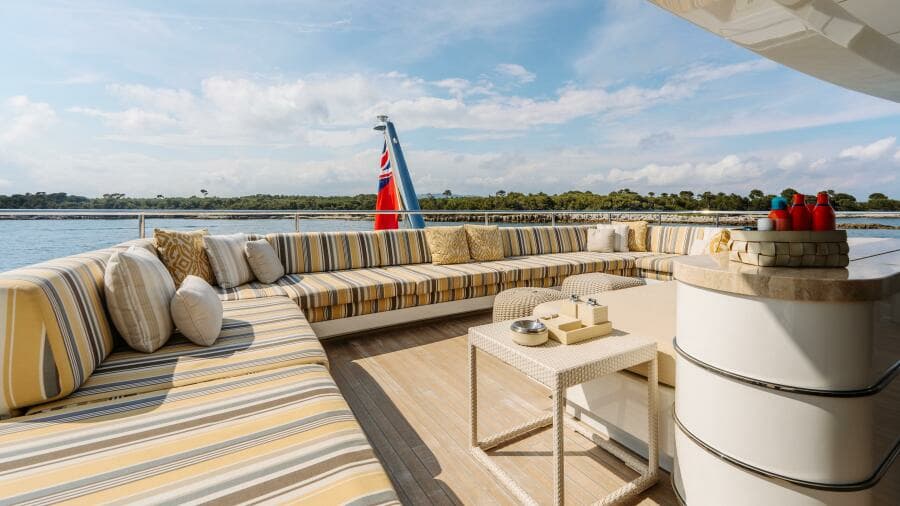 Loon 221' Skylounge Deck Aft