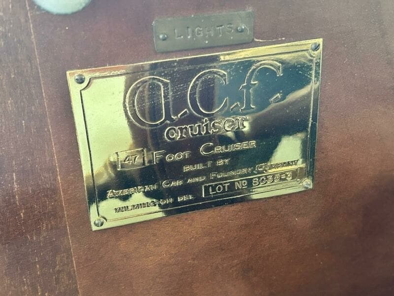 1930 Classic ACF 47'  Motor Yacht