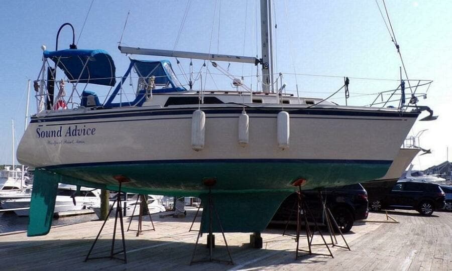 1985 O'Day 35 Shoal Draft
