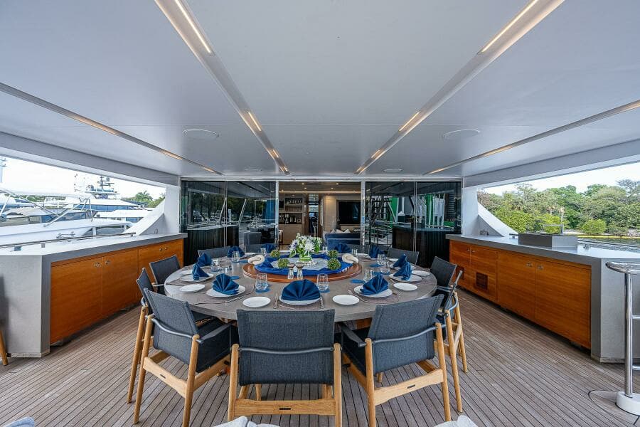 Benetti 132 - Cofina - Exterior Aft Deck