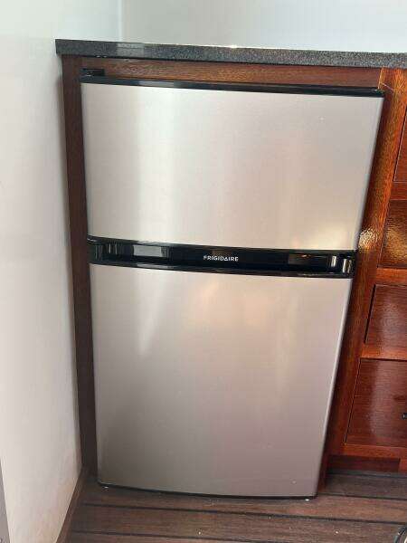 Refrigerator & Freezer under galley counter