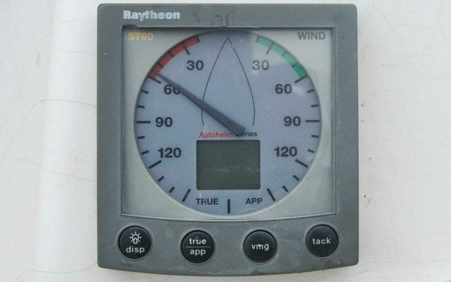 J/42 - Canty - Cockpit - Wind Display