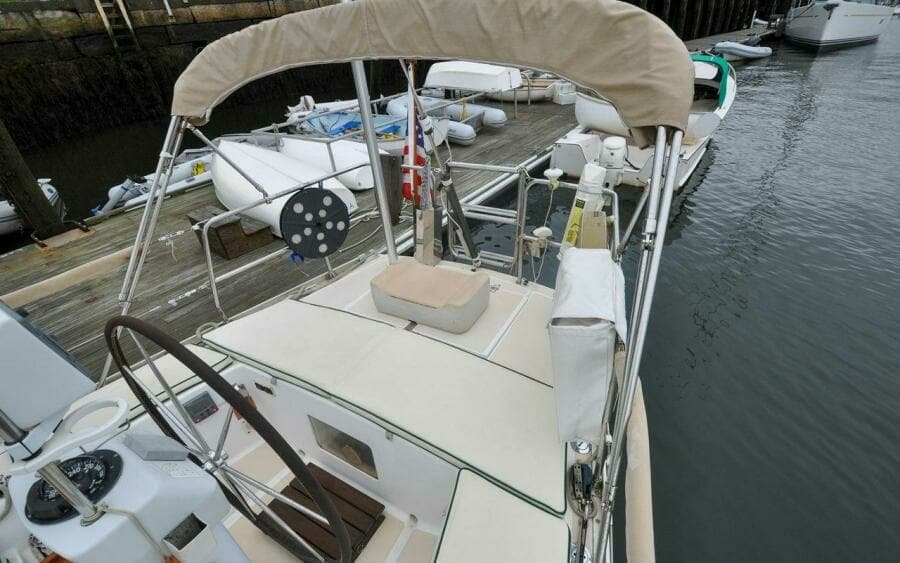 J/42 - Canty - Aft Deck/Bimini