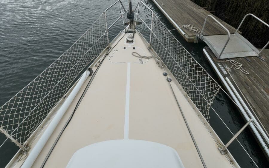 J/42 - Canty - Foredeck