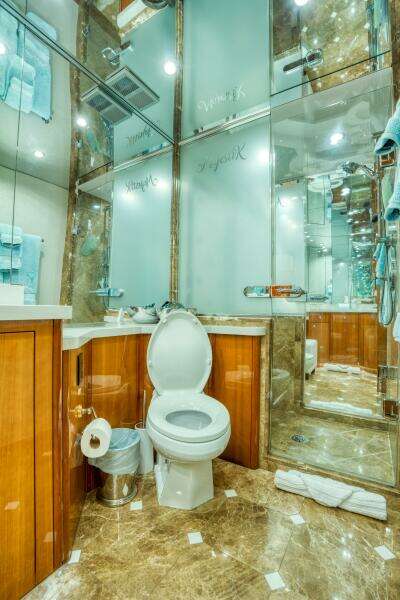 2007 Hatteras Enclosed Bridge