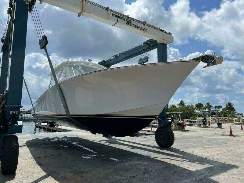 Hull Side At Haulout