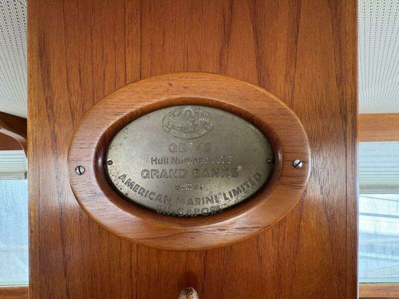 1989 Grand Banks 42 Motor Yacht