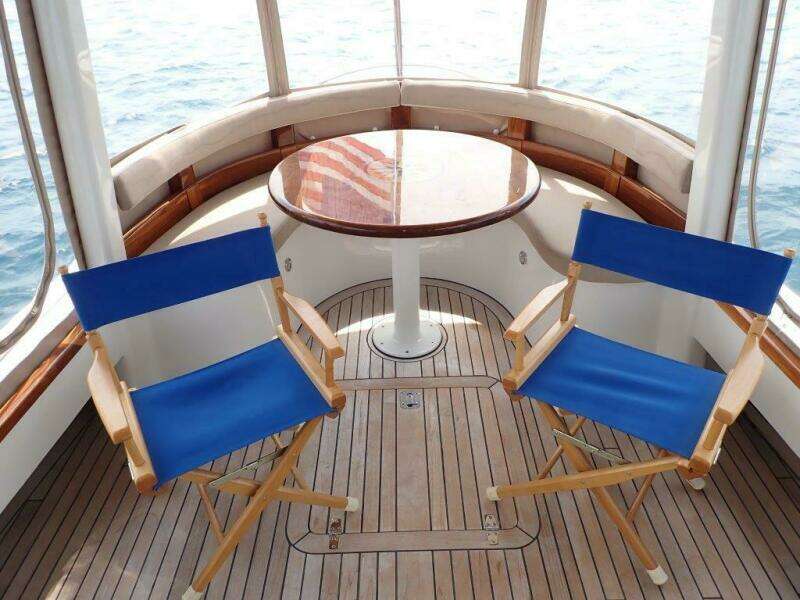 Launch 45 BLUE JACKET -Aft Deck