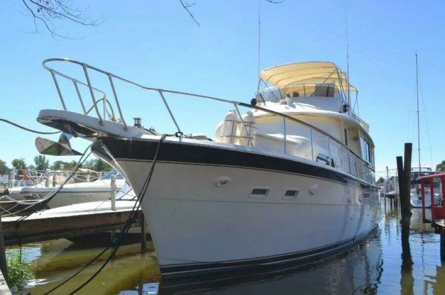 1984 Hatteras 53 Extended Deck Motor Yacht