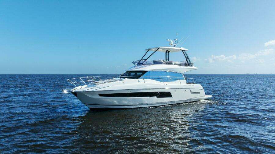 2022 Prestige 460 Flybridge - Brace Yourself Too -Profile