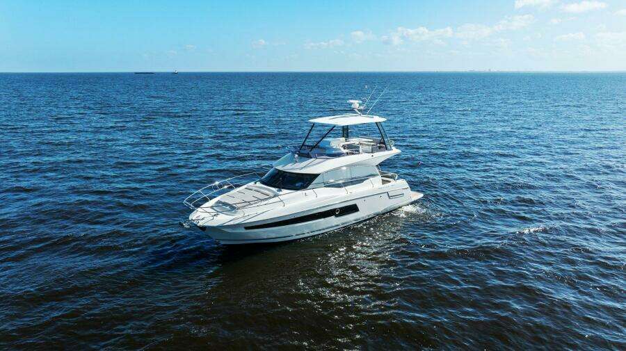 2022 Prestige 460 Flybridge - Brace Yourself Too -Profile
