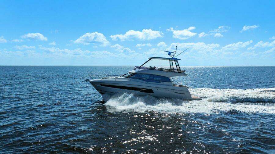 2022 Prestige 460 Flybridge - Brace Yourself Too -Profile