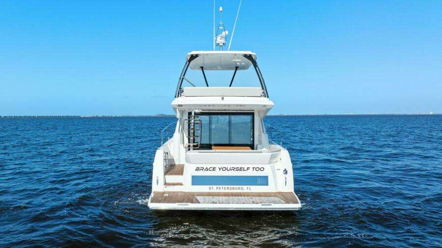 2022 Prestige 460 Flybridge - Brace Yourself Too -Profile