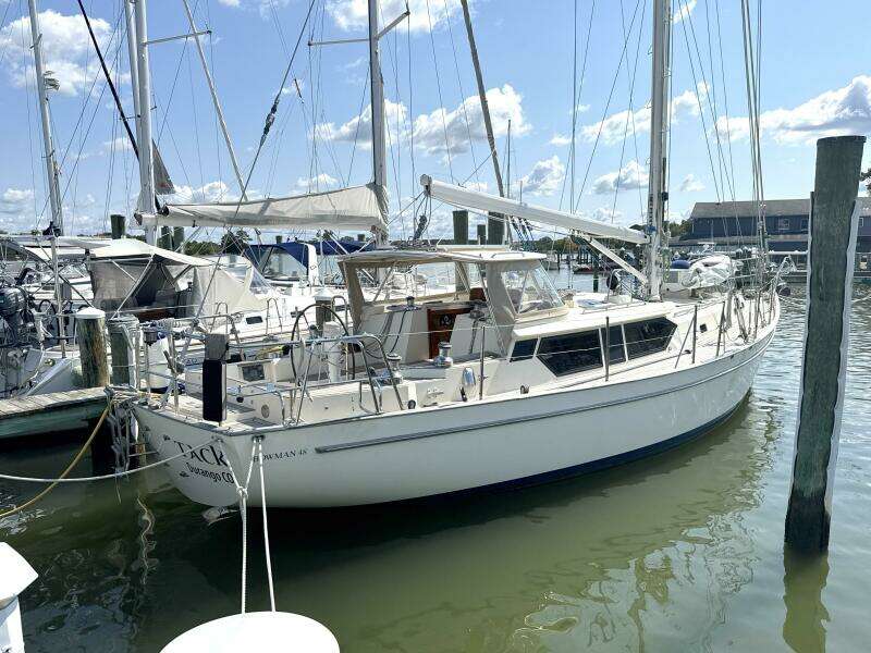 1999 Bowman 48 Aft Cockpit