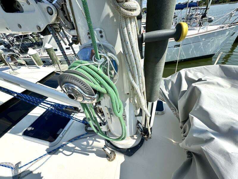 1999 Bowman 48 Aft Cockpit