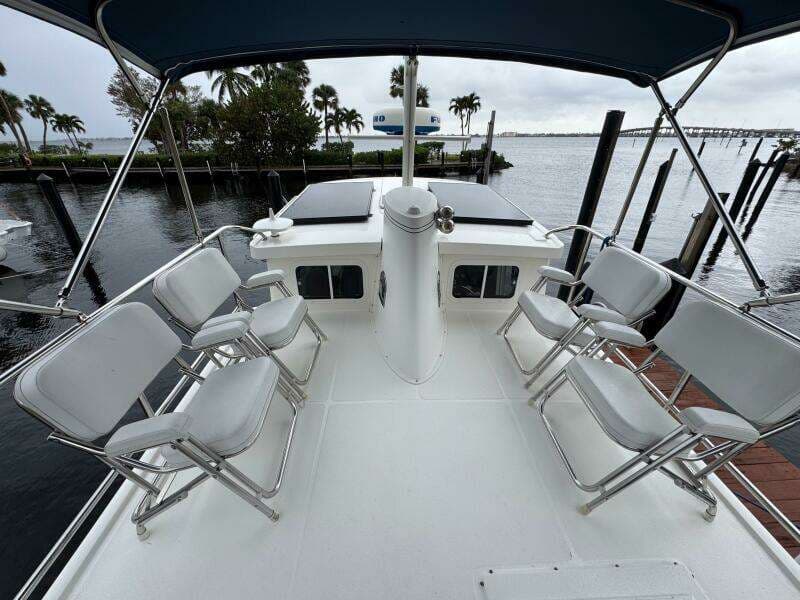 9 2013 Nordic Tug 23 10 Flybridge Facing Forward