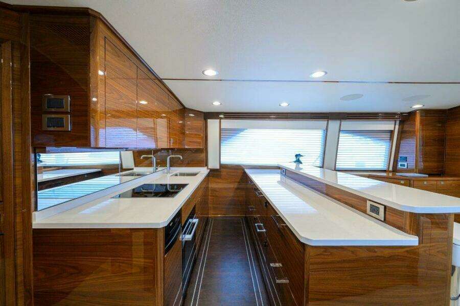 Viking 68 Twin Reels - Galley