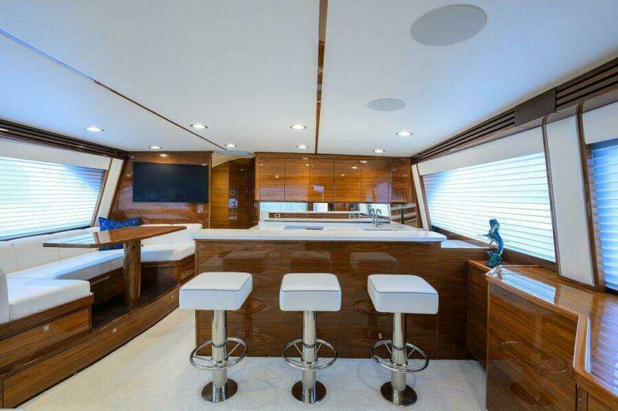 Viking 68 Twin Reels - Galley