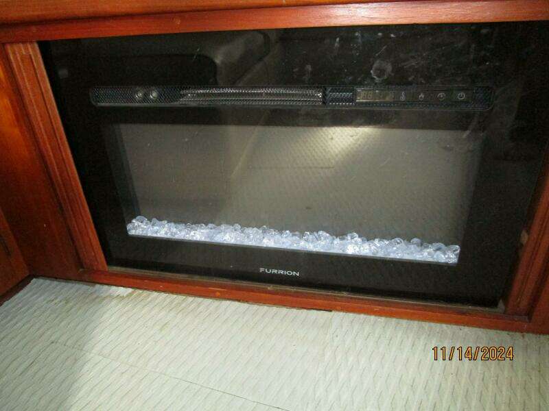 44' Viking salon electric fireplace