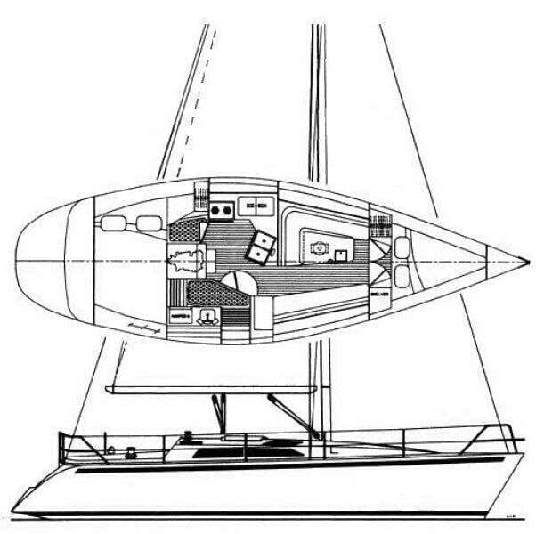 1990 Hunter 35.5 Legend