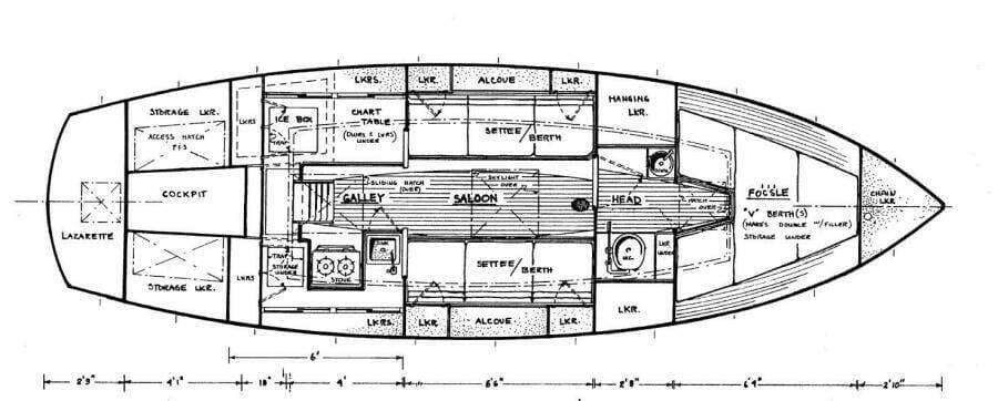 Cape George Interior Layout