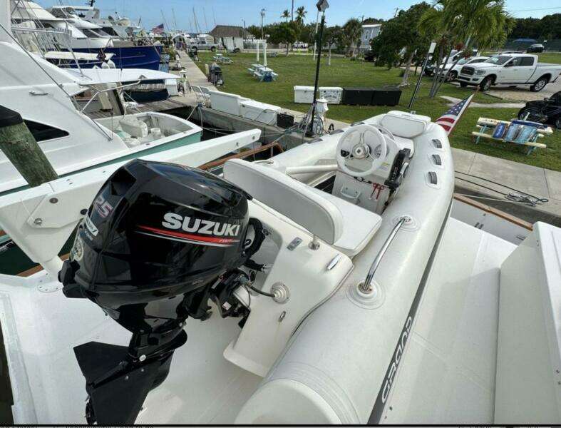 102 2018 10' Grand Marine FG RIB W:25HP Suzuki 4 Stroke  Tender