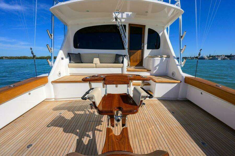 Viking 72 Knot Again - Cockpit