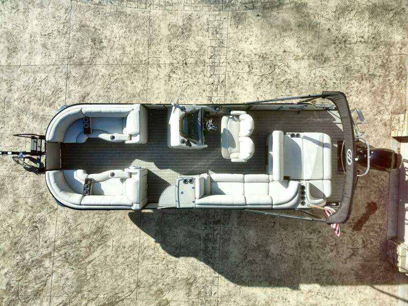 2016 Harris Grand Mariner 250 SLEC Tritoon