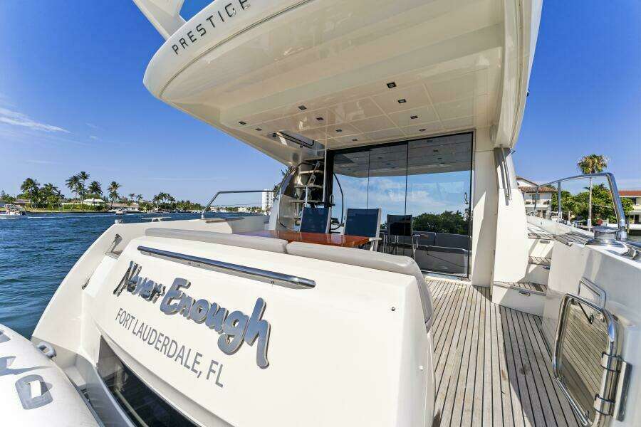 2013 Prestige 550 Flybridge Never Enough