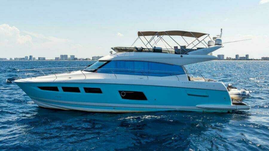 2013 Prestige 550 Flybridge Never Enough