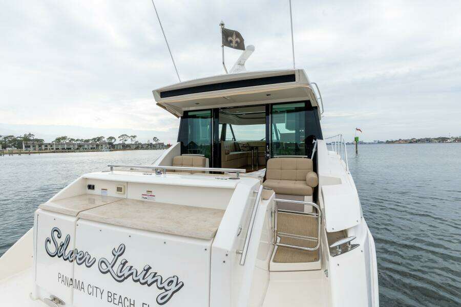 2015 Tiara Yachts 44 Coupe- SILVER LINING- Transom