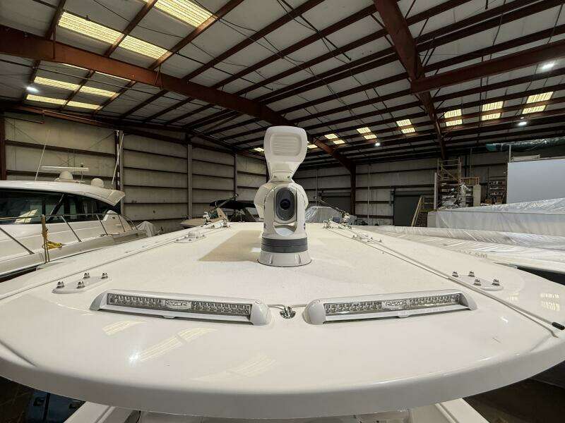 2022 Invincible 39 Open Fisherman Hardtop Looking Aft