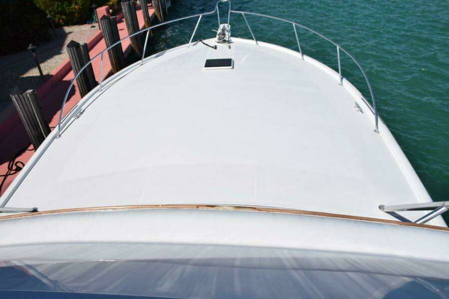 Foredeck View From Flybridge