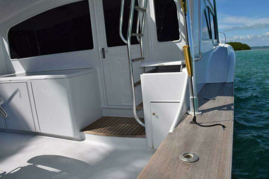 Teak Coverboards, Non Skid Cockpit Deck