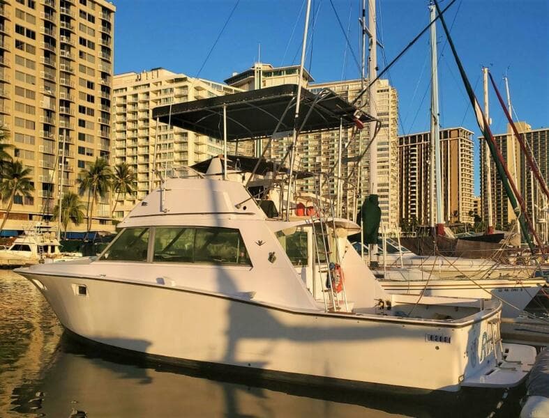 1979 Bertram 38 Convertible Sportfisher