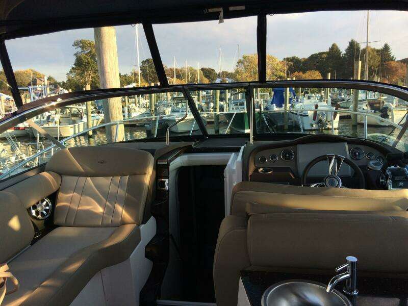 Cockpit looking forward