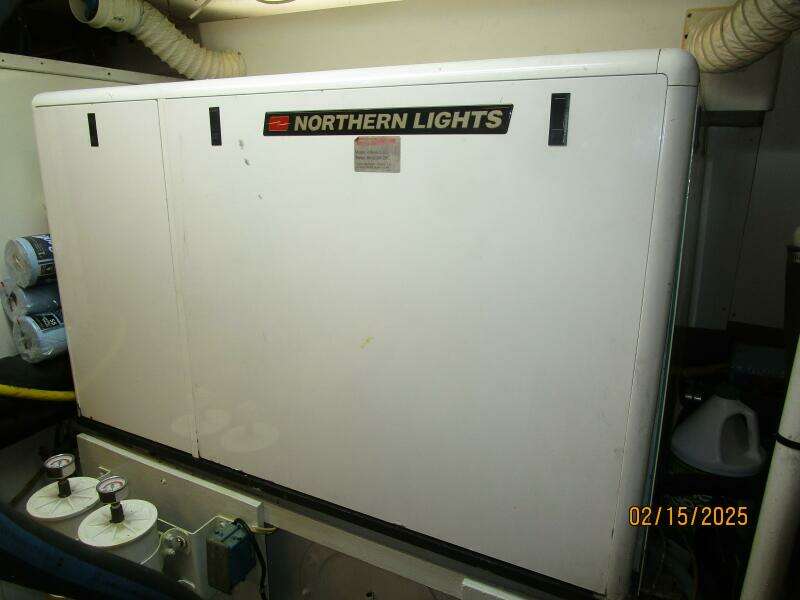 57' DeFever starboard generator soundbox