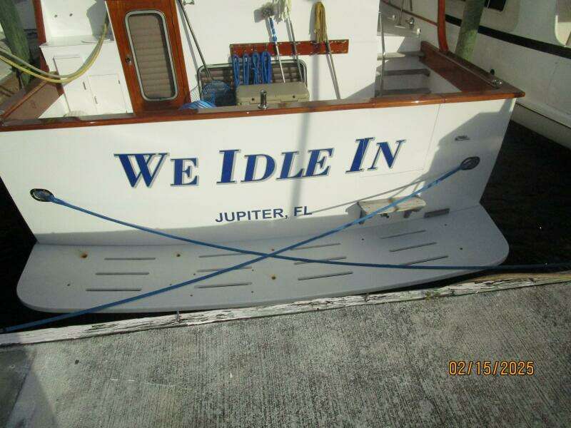 57' DeFever swimplatform