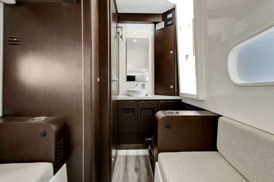 2023 Jupiter 43 Center Console "Aqua Toy"