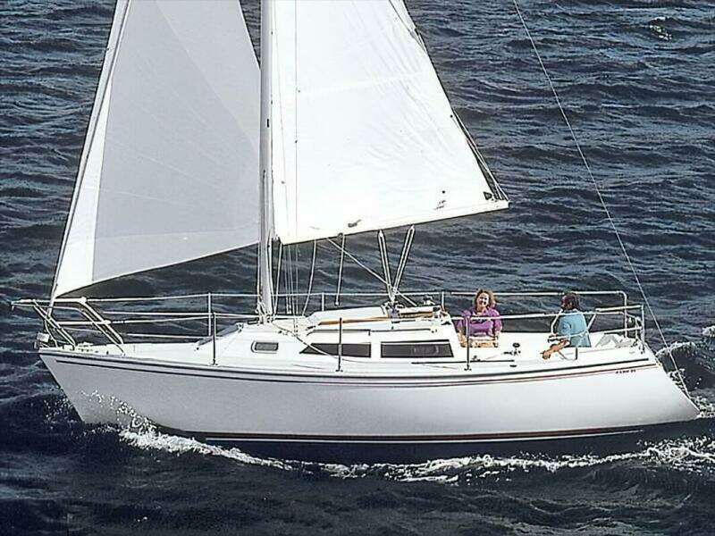 1990 Catalina Capri 26 Wing Keel