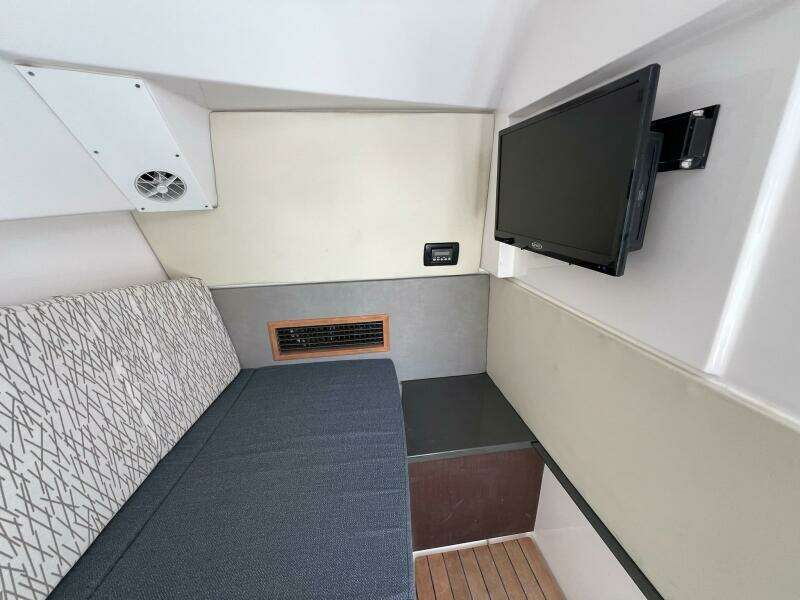 2019 Everglades 340 Dual Console- Cabin