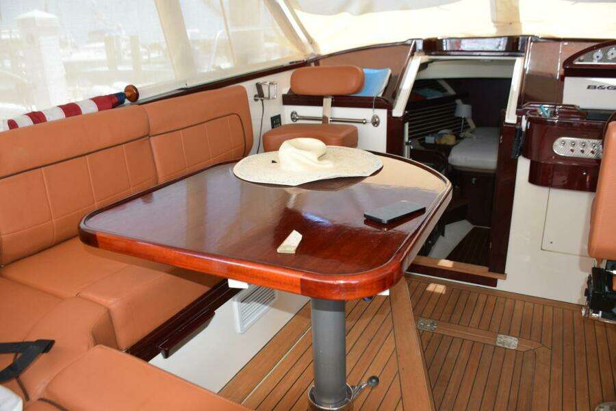 Raised Helm Deck Settee  
