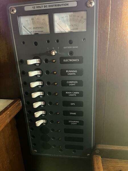 Tristan electrical panel