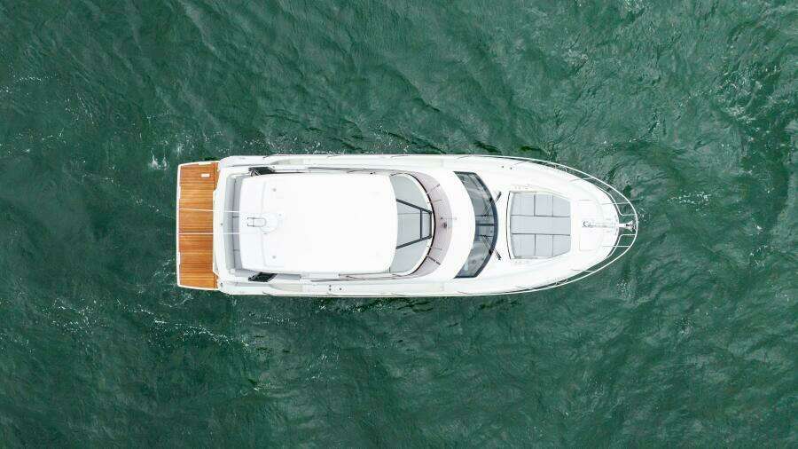 2024 46 Prestige Flybridge -Aerial Profile